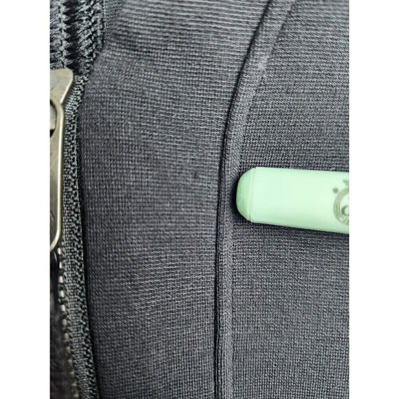 Athleta Eastbound Half Zip Black Sweatshirt Women's Size Medium Pockets See Desc - Picture 10 of 14